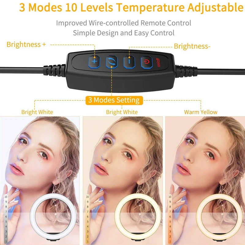 33cm LED Selfie Ring Light
