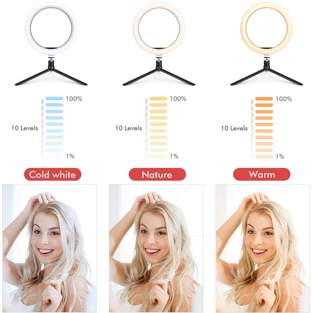 33cm LED Selfie Ring Light