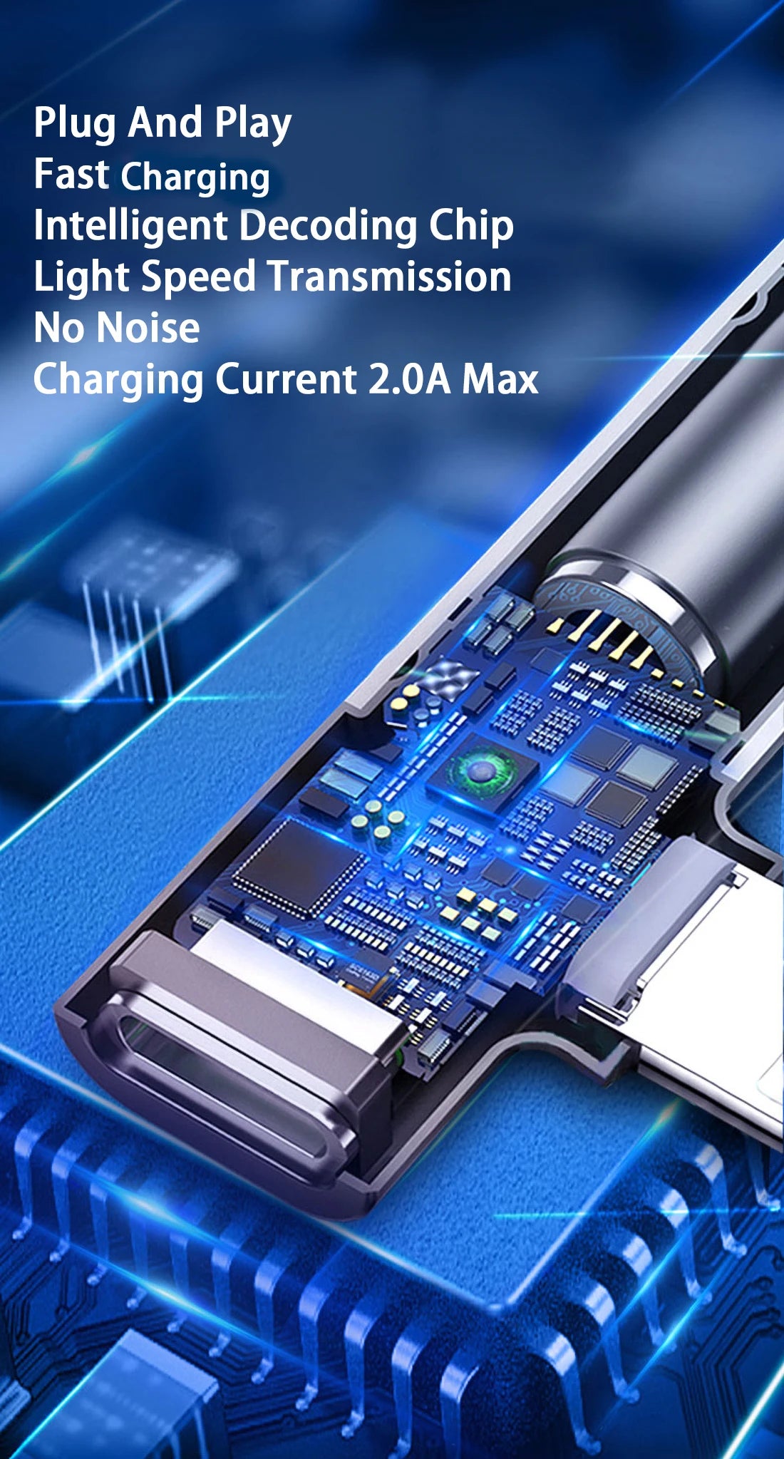 NEW 2 IN 1 Audio Headphone Charging Dual Adapter Splitter For iPhone For 3.5mm Jack to Earphone