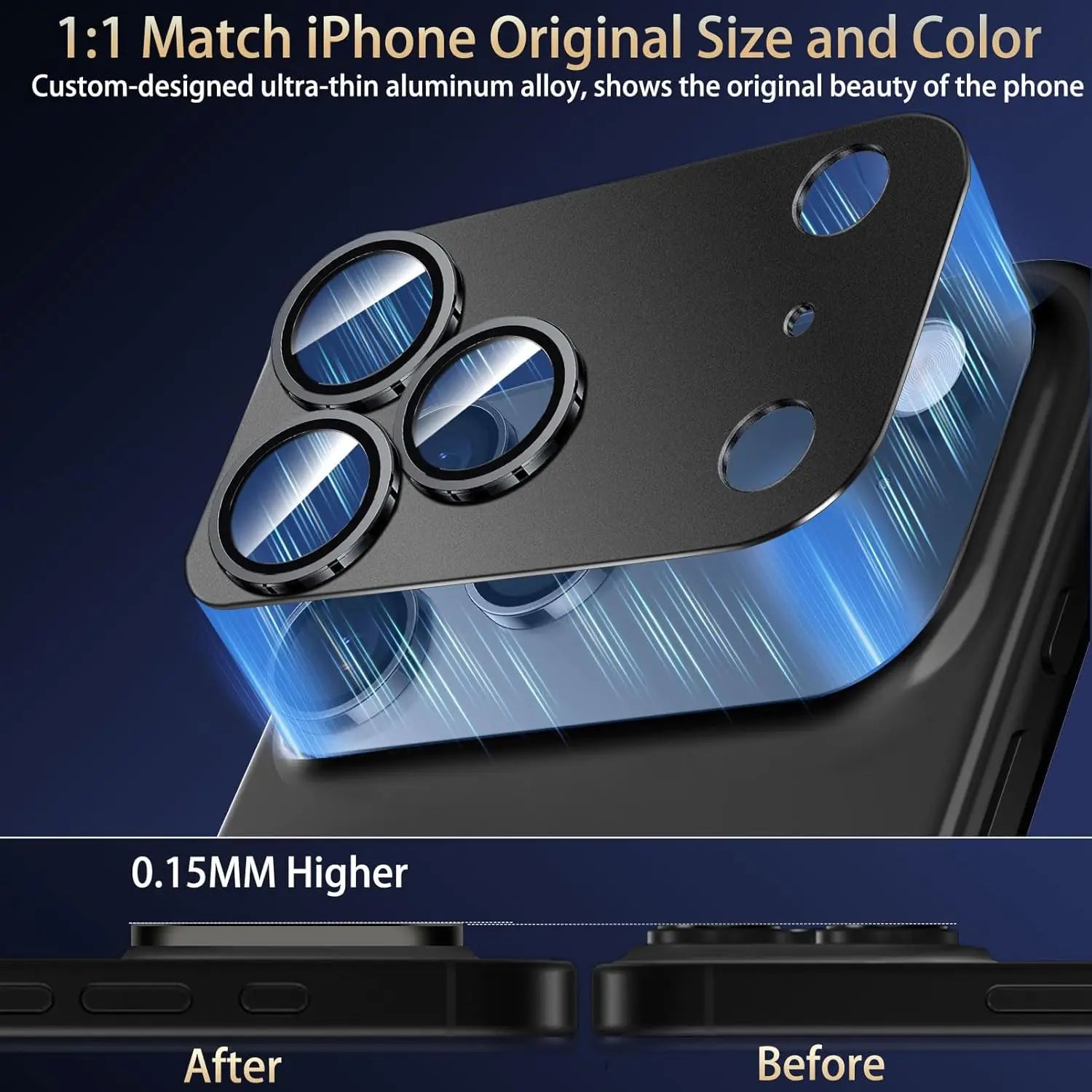 Phone 17 Pro Max 17Air Glass Camera Screen Protective Cover