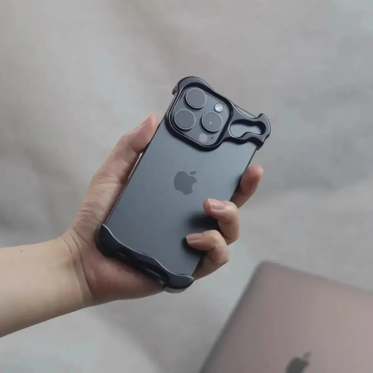 future style iPhone metal case two parts
