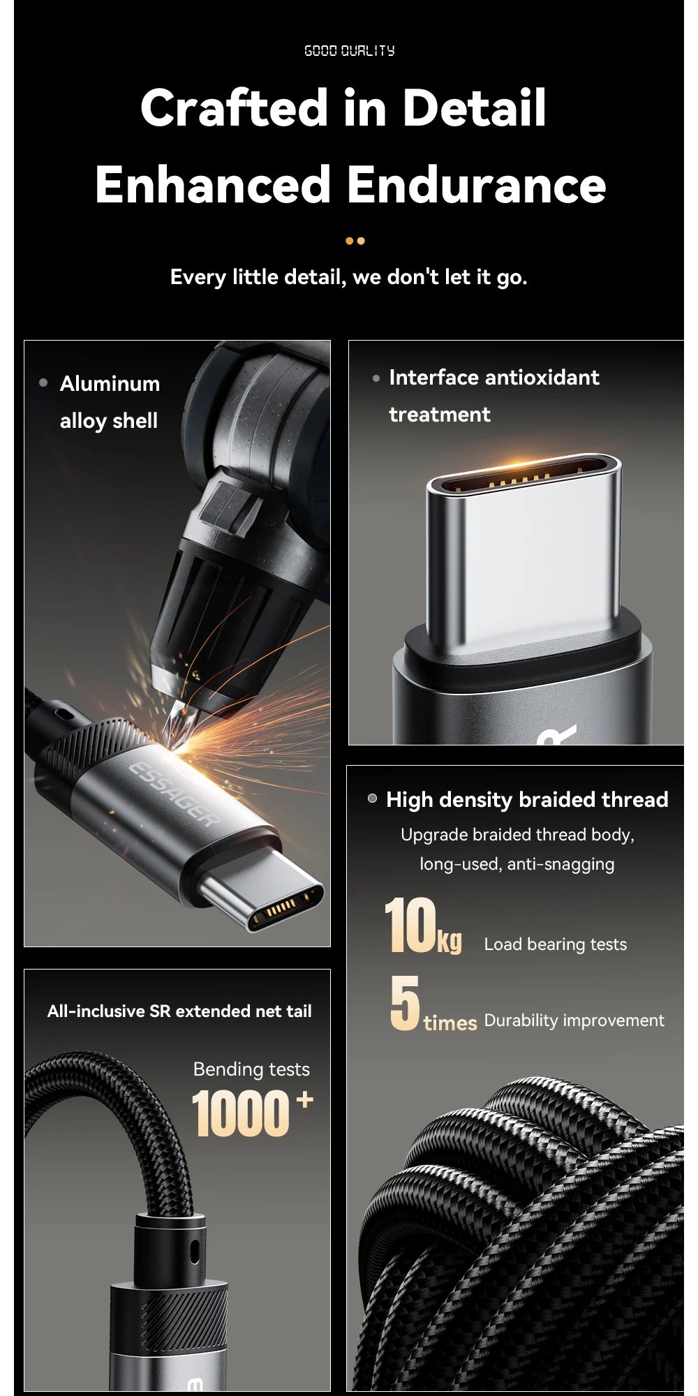 3.5mm jack Audio Adapter Headphone Aux Cable Type C and  iphone