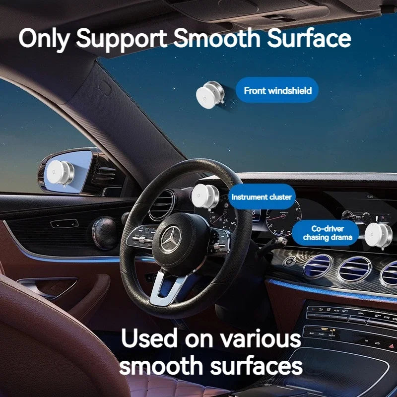 Suction Magnetic Car Phone Holder