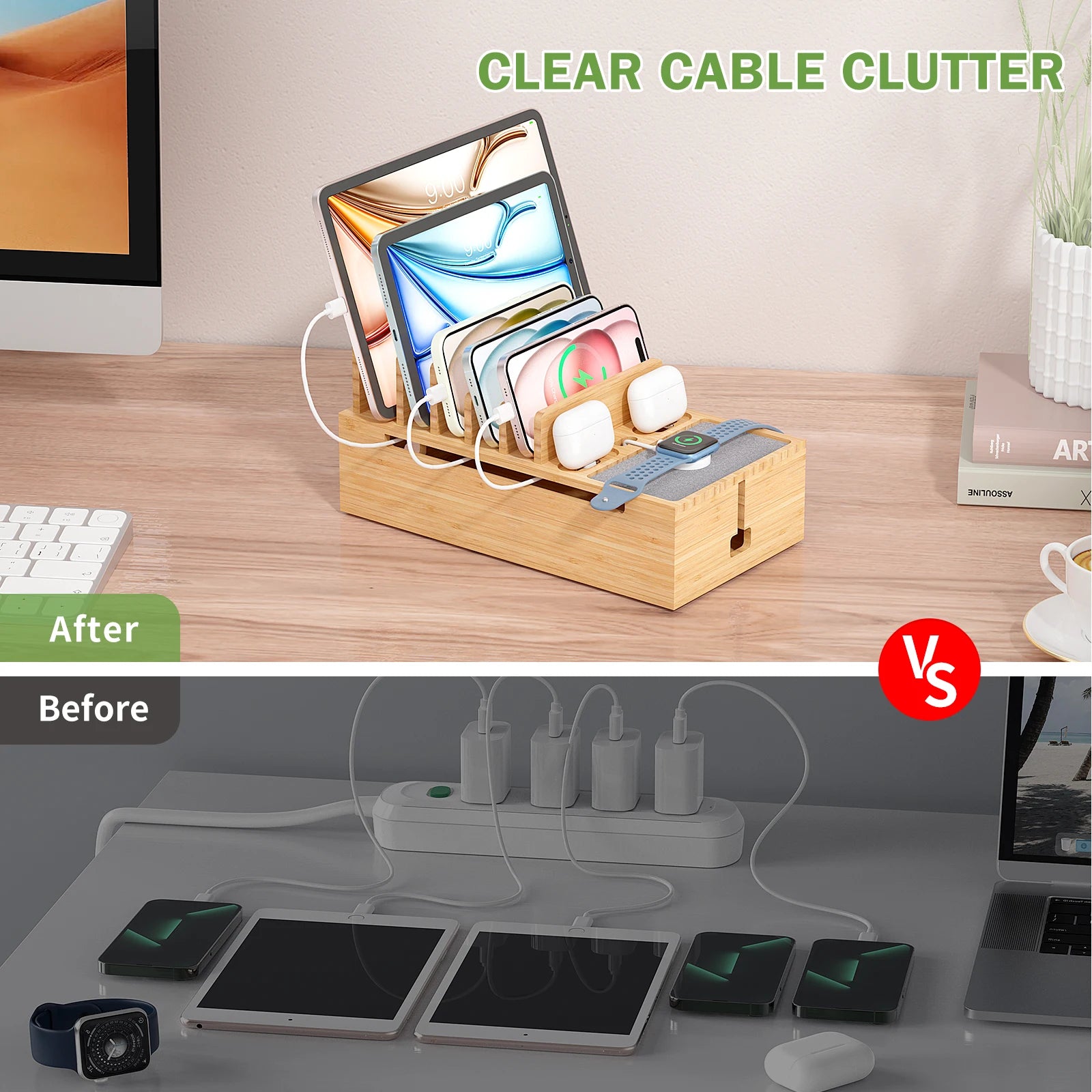 wood Charging Station
