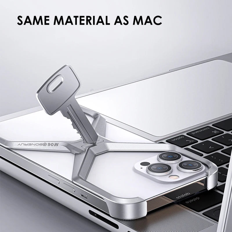 Luxury Aluminium Rimless Phone Case