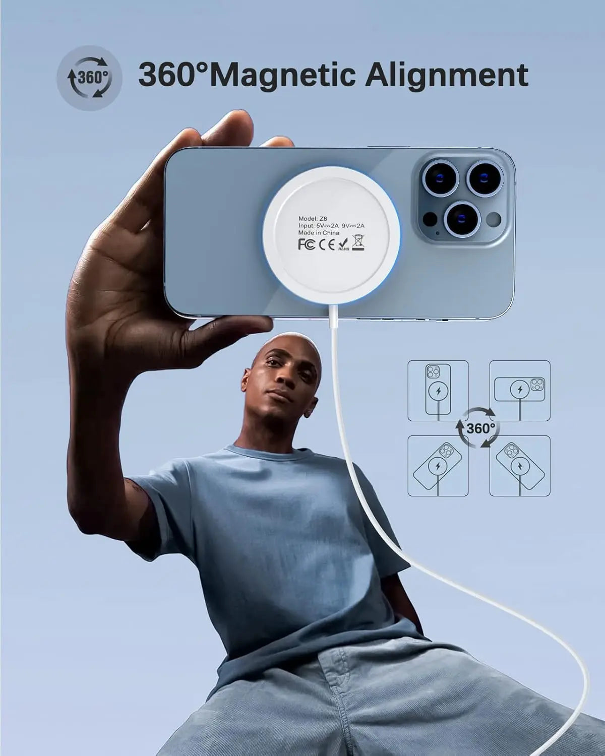 Apple Magsafes Type C Magnetic Charge pad