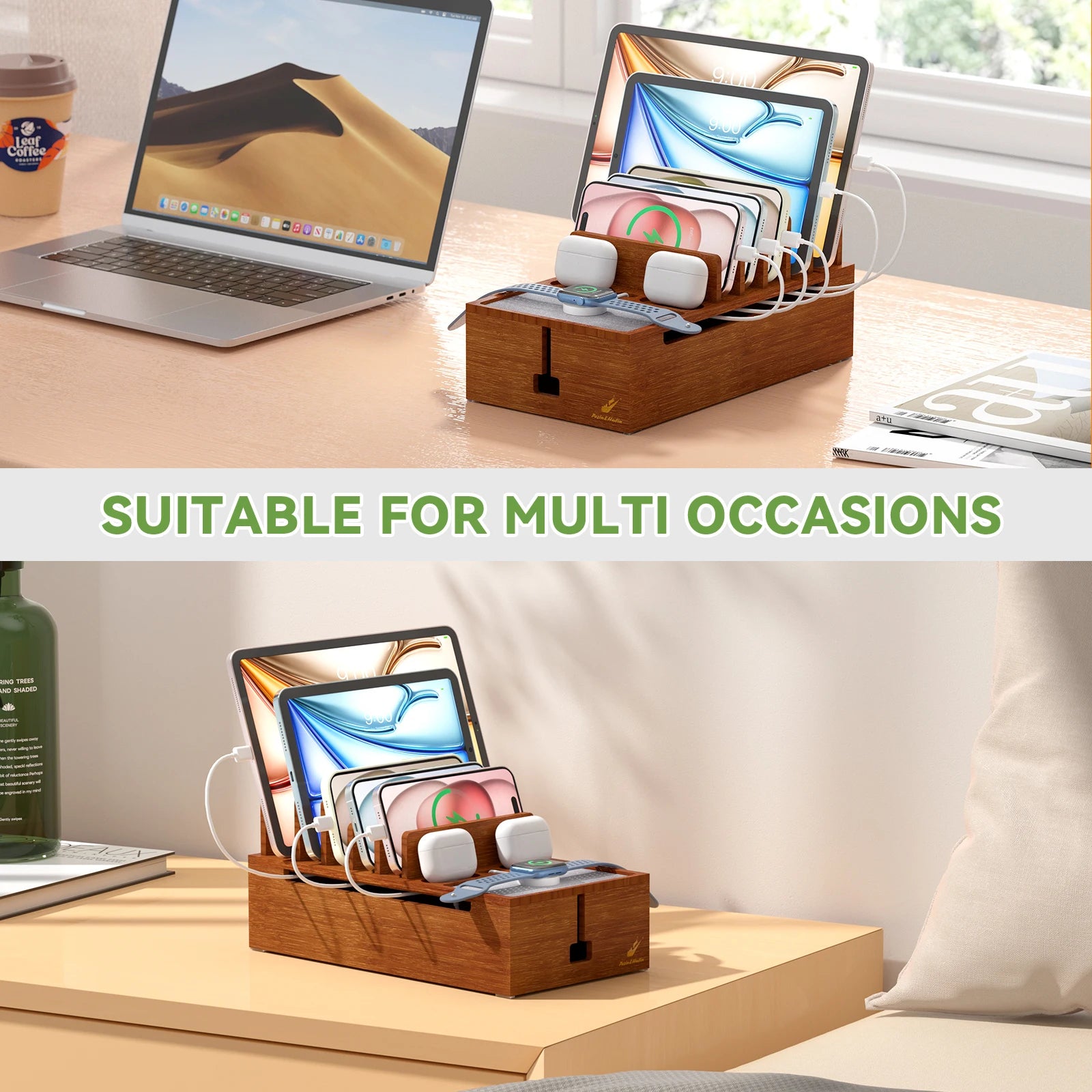 wood Charging Station