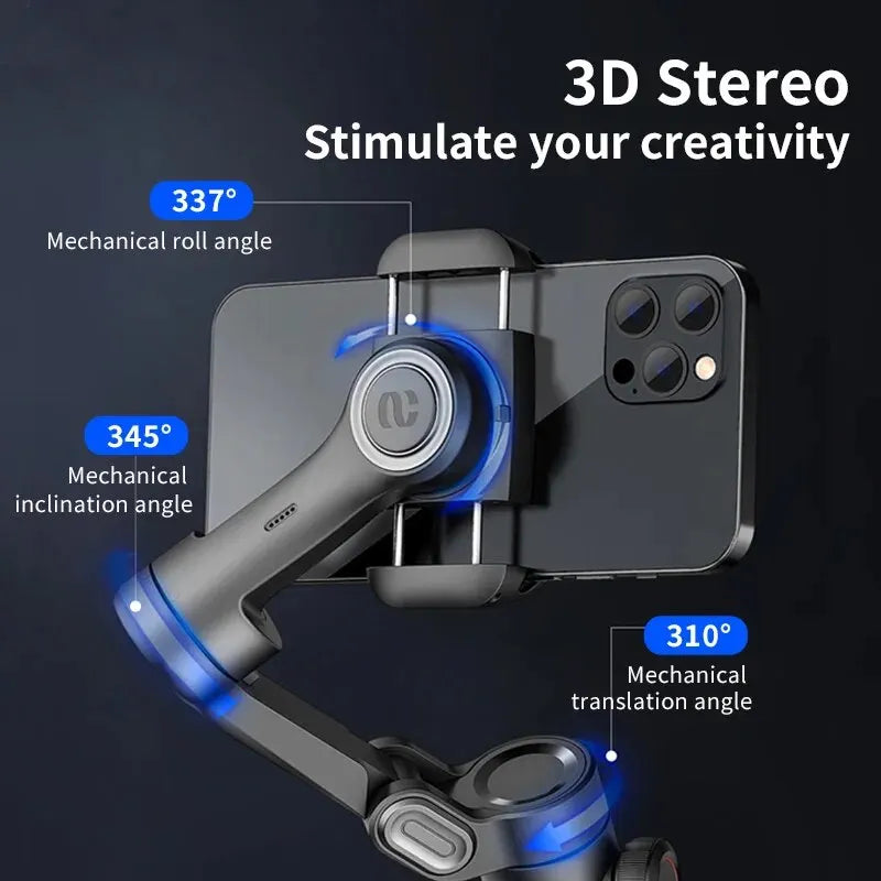 Handheld Gimbal Stabilizer SmartXE for iPhone Android AI Face