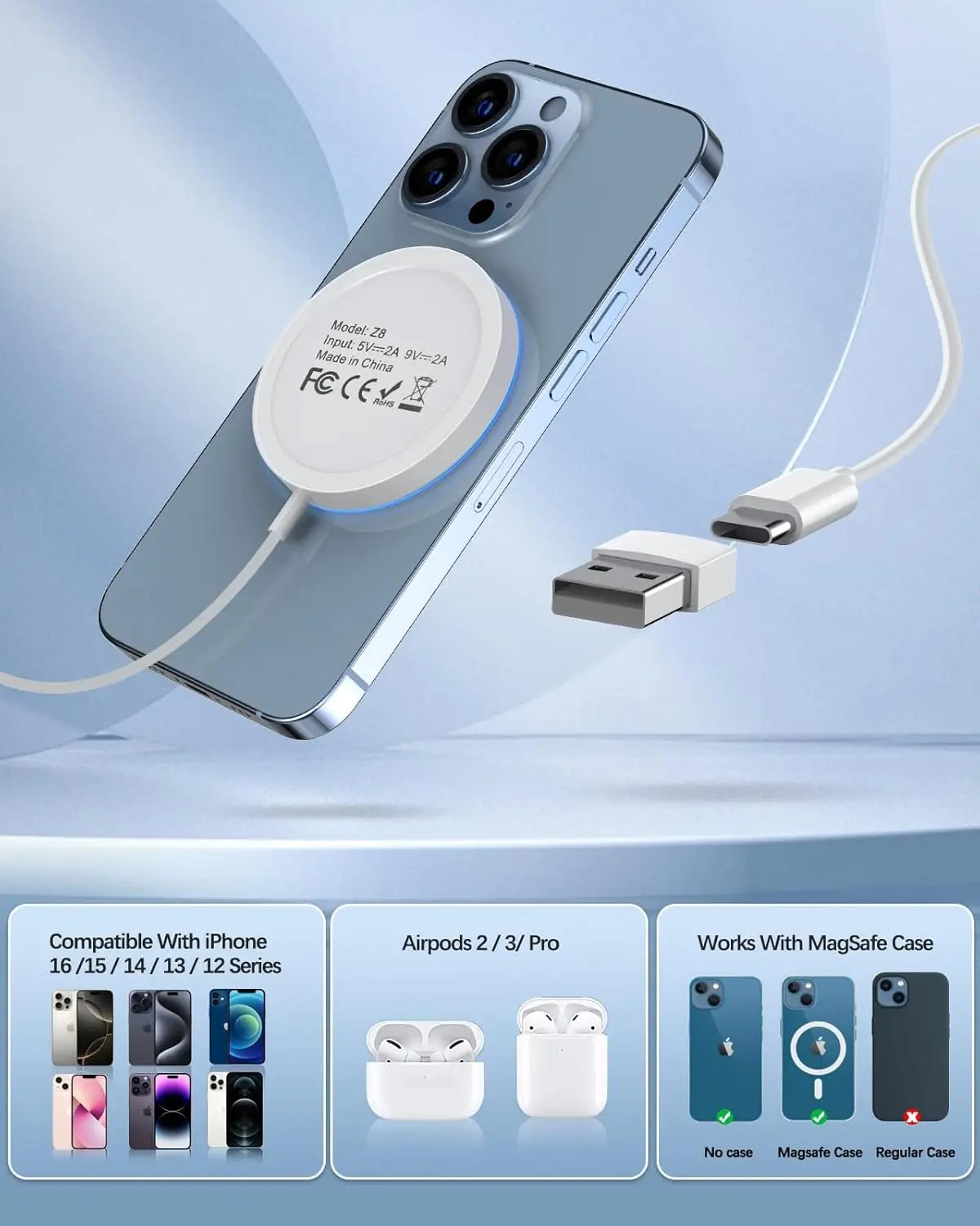 Apple Magsafes Type C Magnetic Charge pad