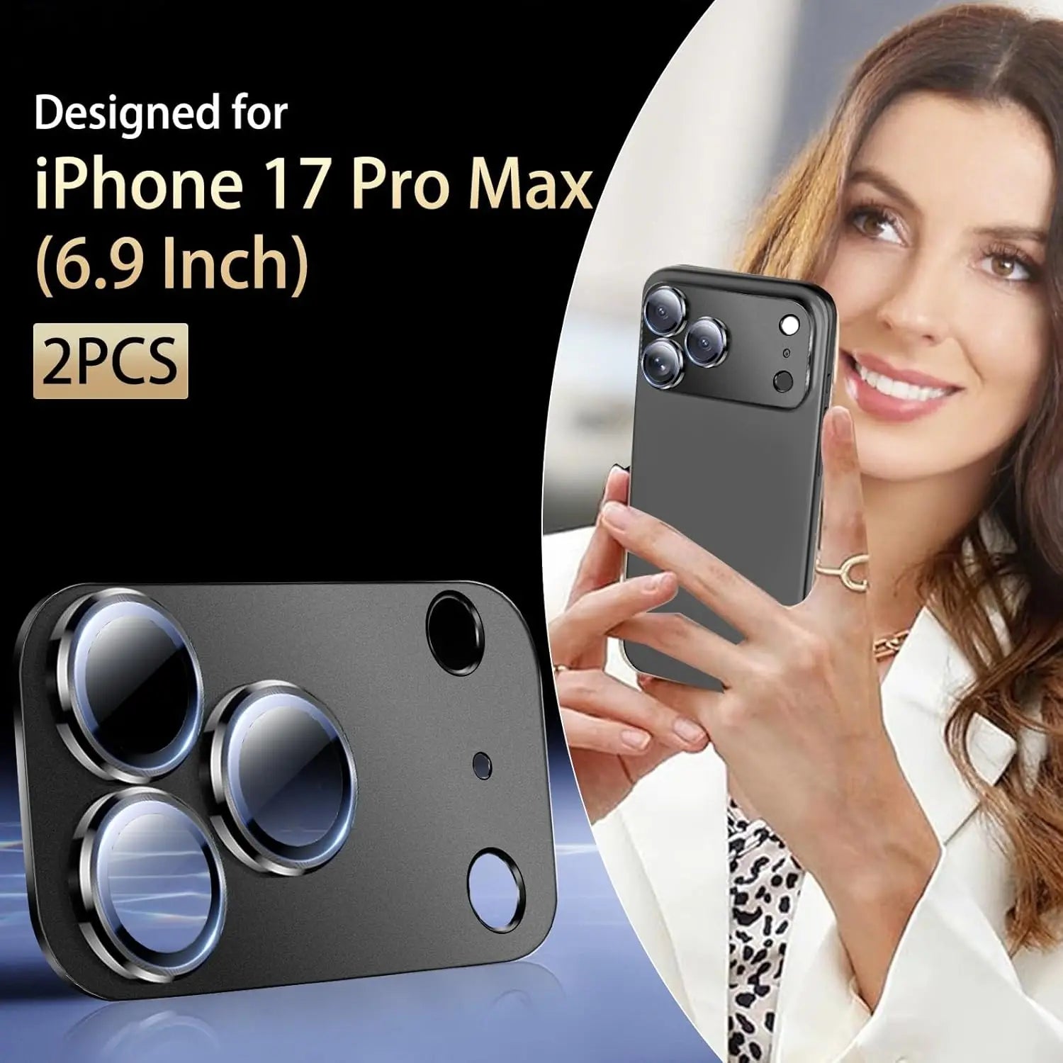 Phone 17 Pro Max 17Air Glass Camera Screen Protective Cover