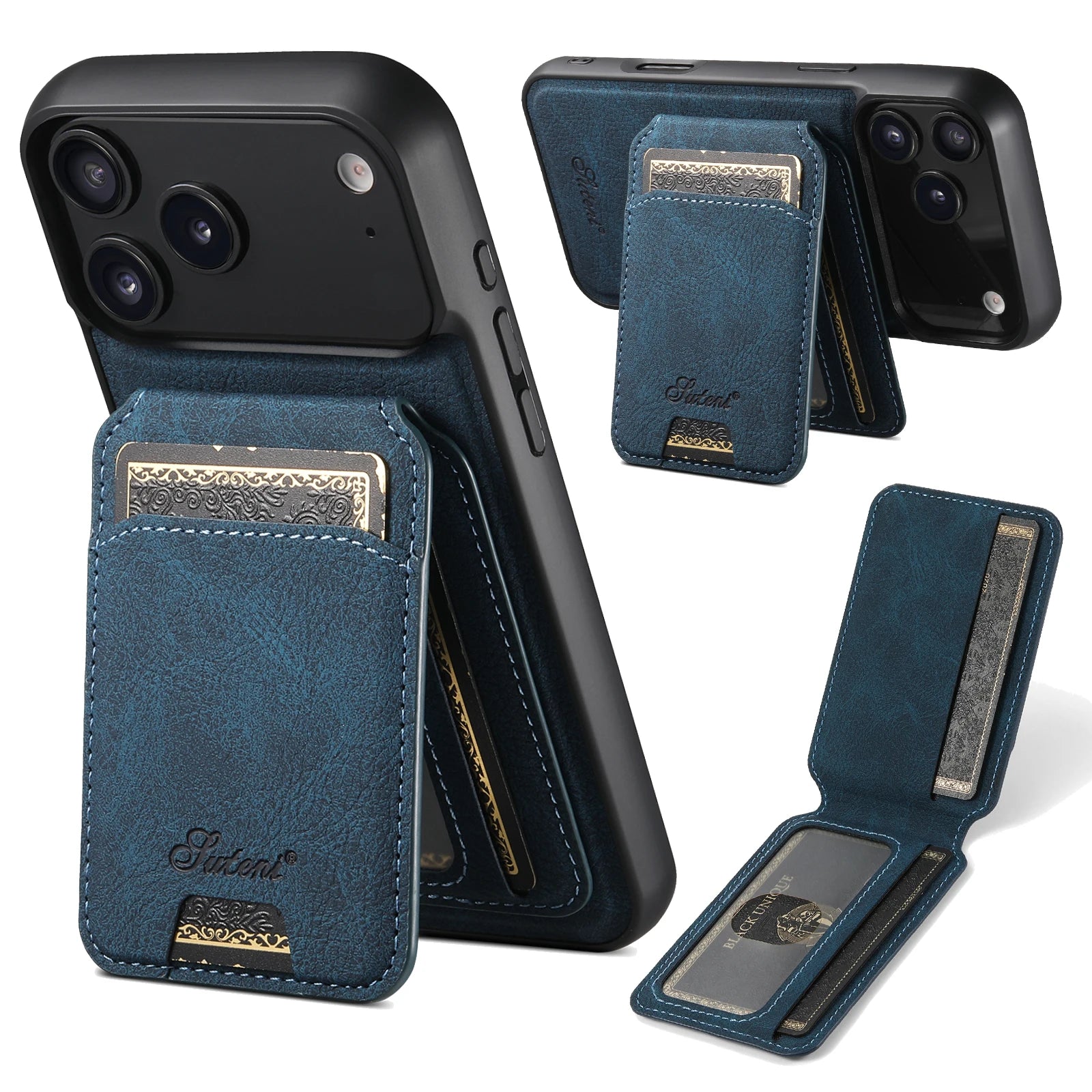 Wireless Charging leather Phone Case