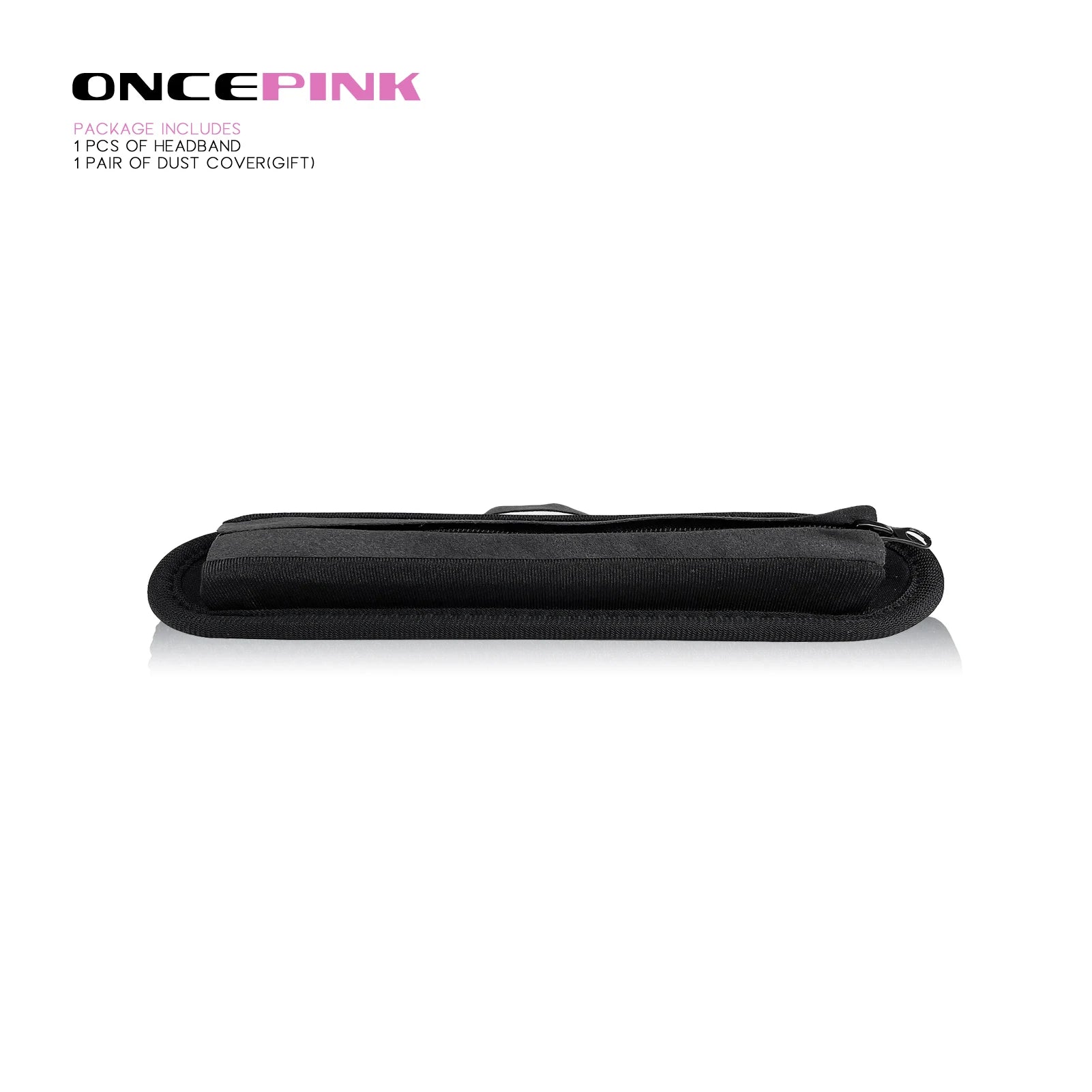 Full Closure Headphone Headband Cover Zipper