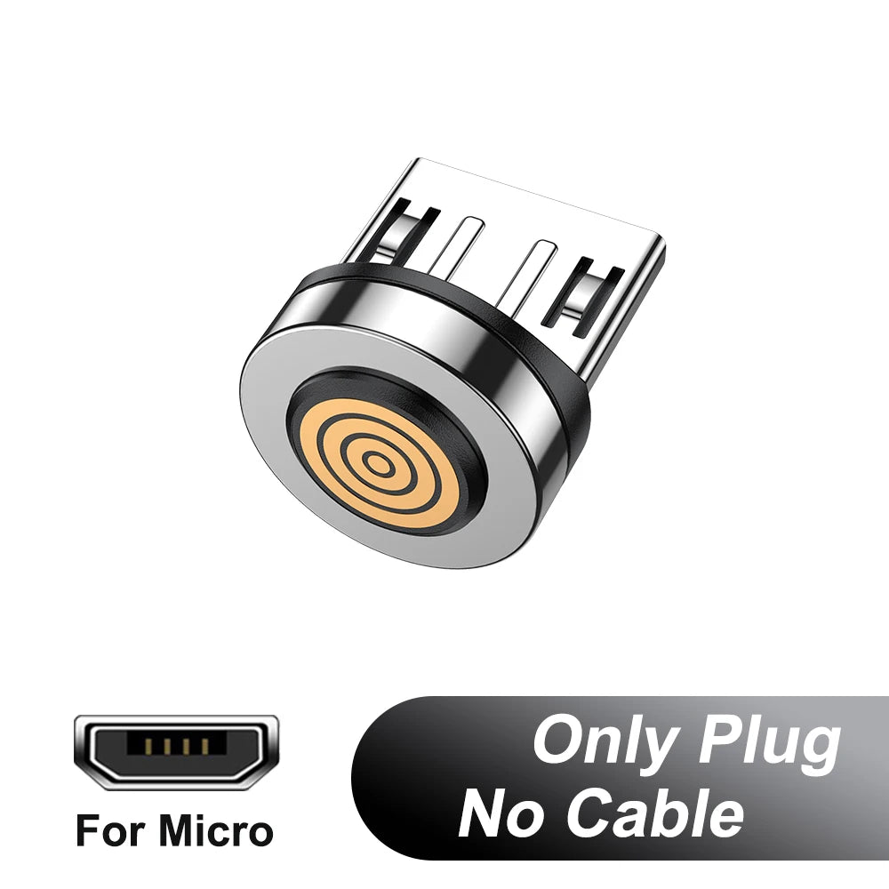 magnetic rotating phone cable