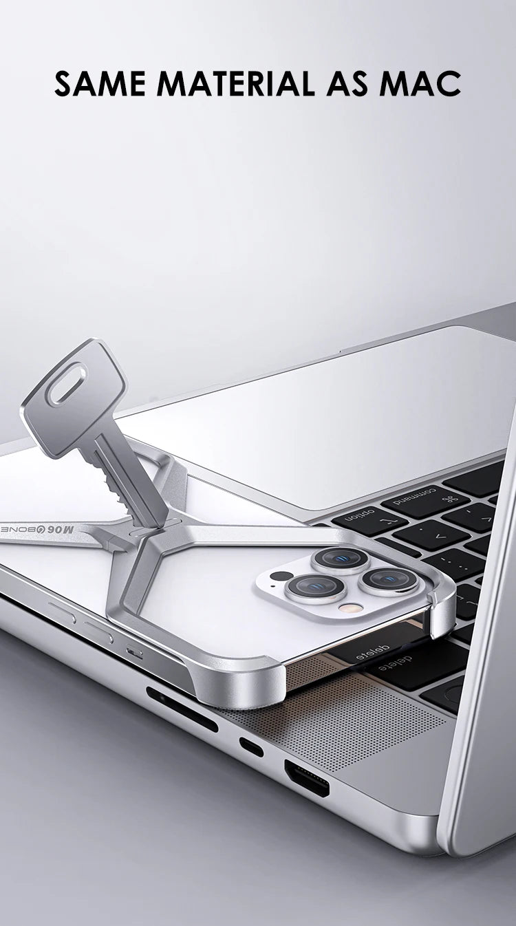Luxury Aluminium Rimless Phone Case