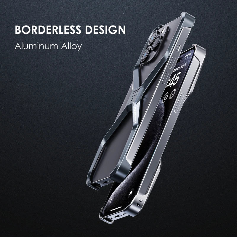 Luxury Aluminium Rimless Phone Case