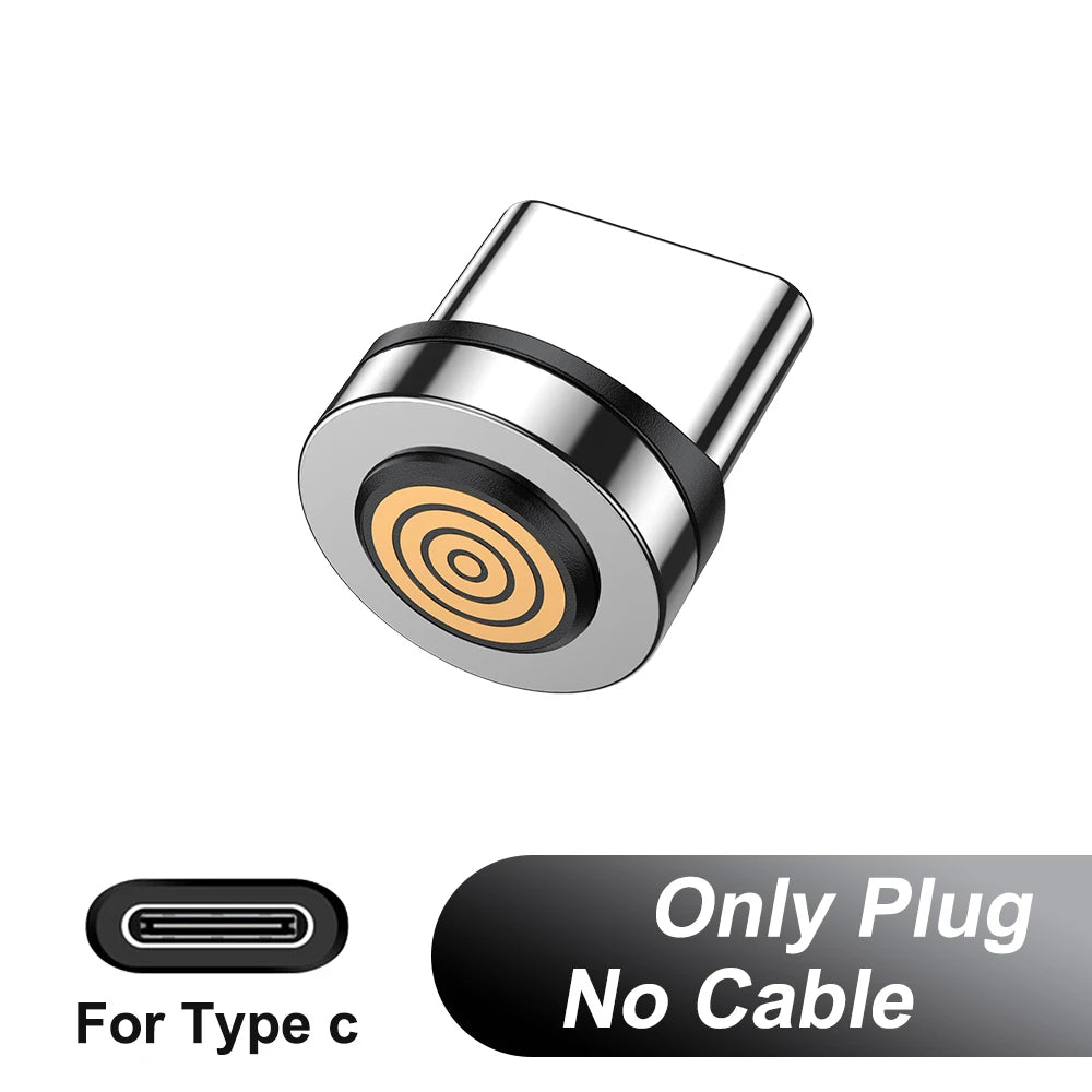 magnetic rotating phone cable