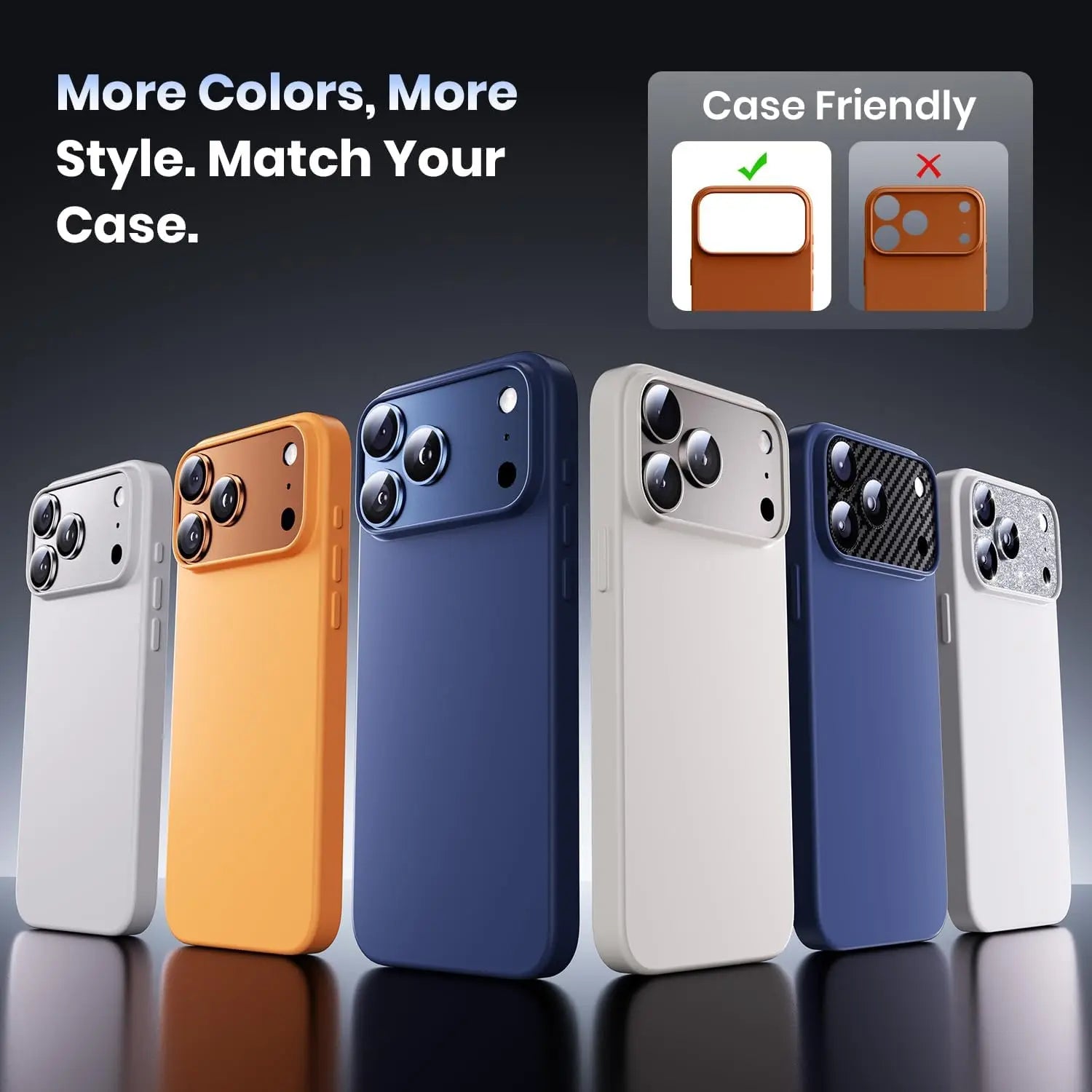 Phone 17 Pro Max 17Air Glass Camera Screen Protective Cover