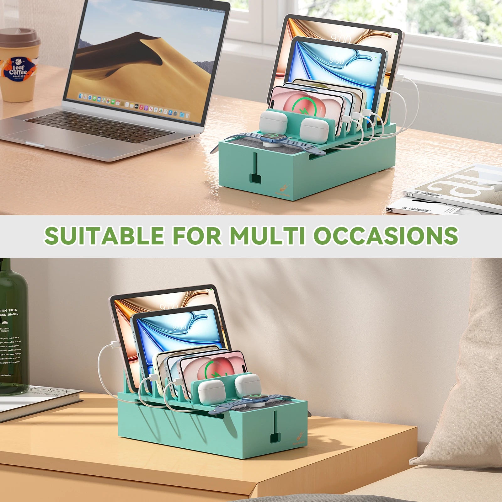 wood Charging Station