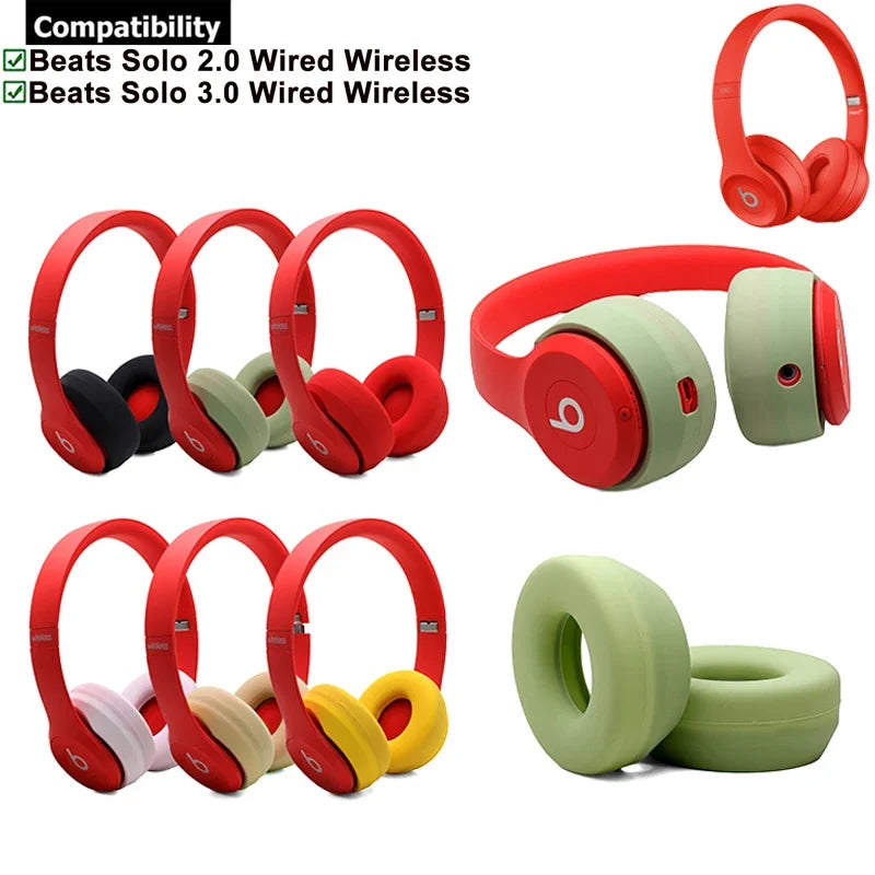 1Pair Protective Silicone Cover Skin for Beats