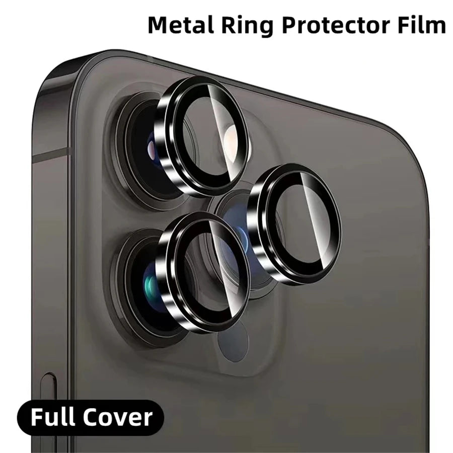 Titanium Colour Camera Protector For iPhone