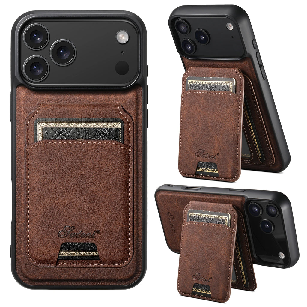 Wireless Charging leather Phone Case