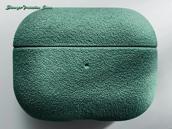 Italian Suede Leather Case For Airpods