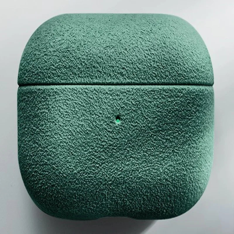 Italian Suede Leather Case For Airpods