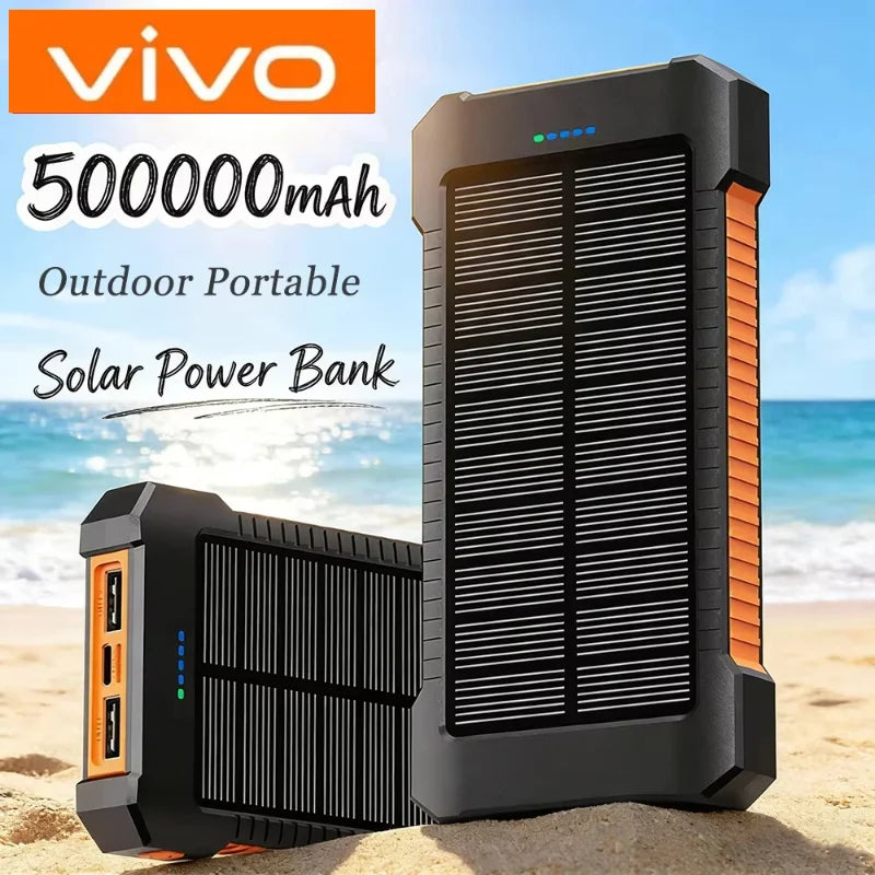 VIVO 50000mah Solar Power Bank Portable