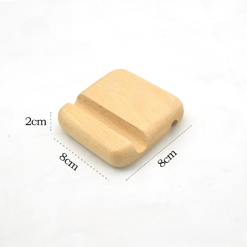 Solid Wood Cell Phone Rack Stand Holder