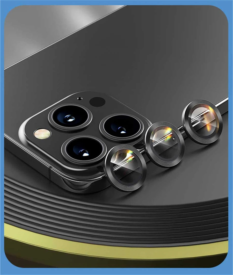 Titanium Colour Camera Protector For iPhone