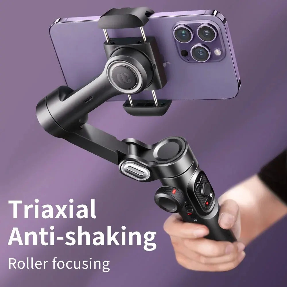 Handheld Gimbal Stabilizer SmartXE for iPhone Android AI Face