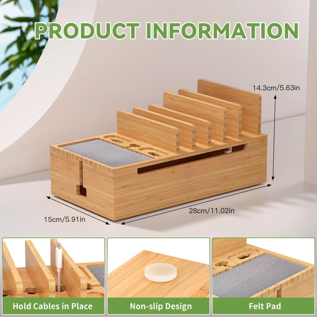 wood Charging Station