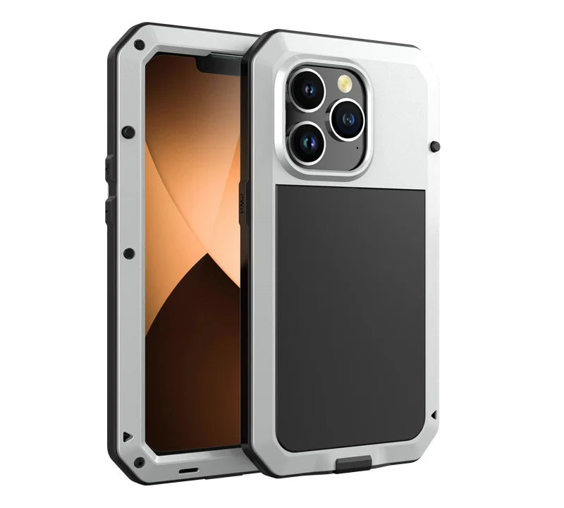 Waterproof Heavy Duty Metal Case For iPhone