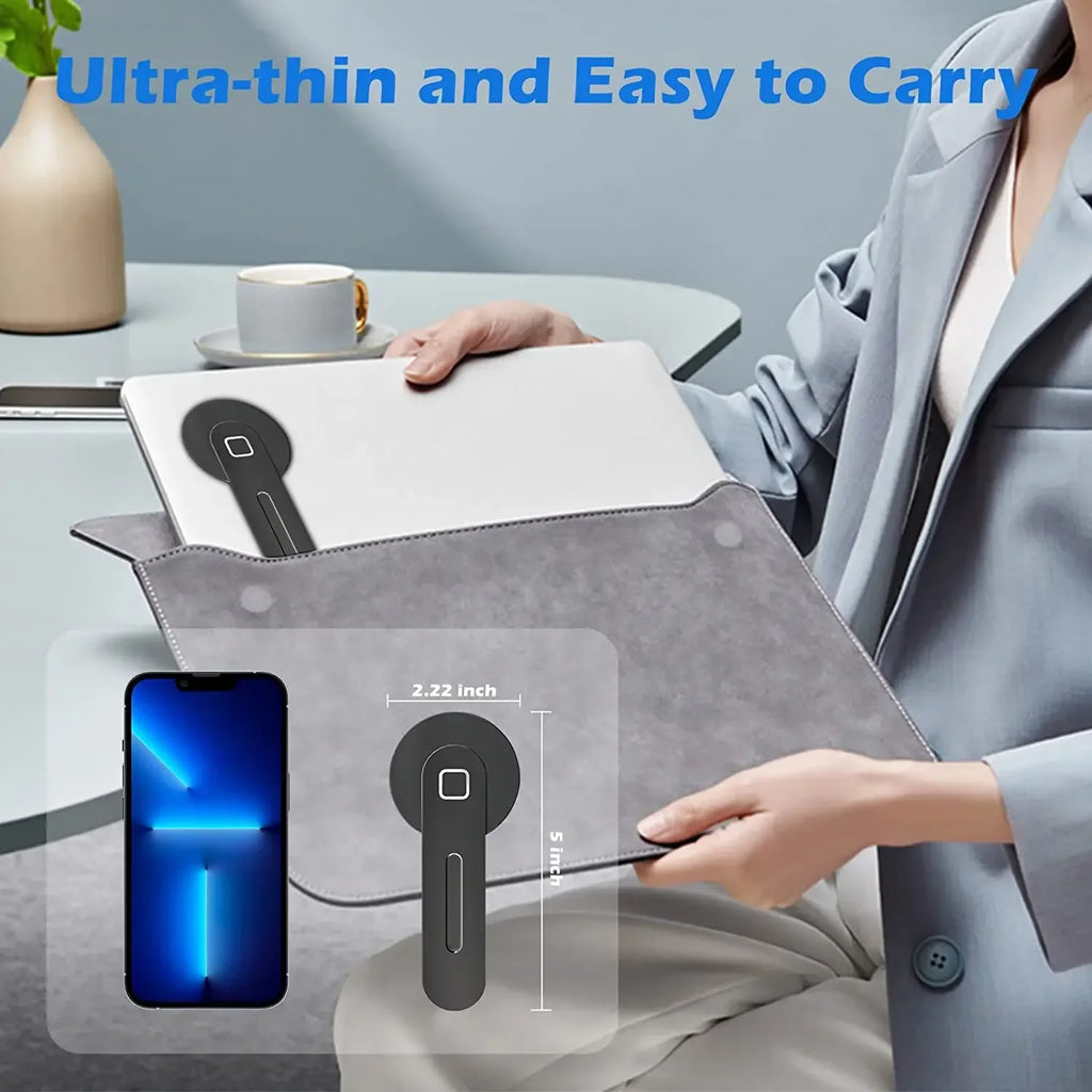 Magnetic Laptop Phone Holder Computer Monitor Side