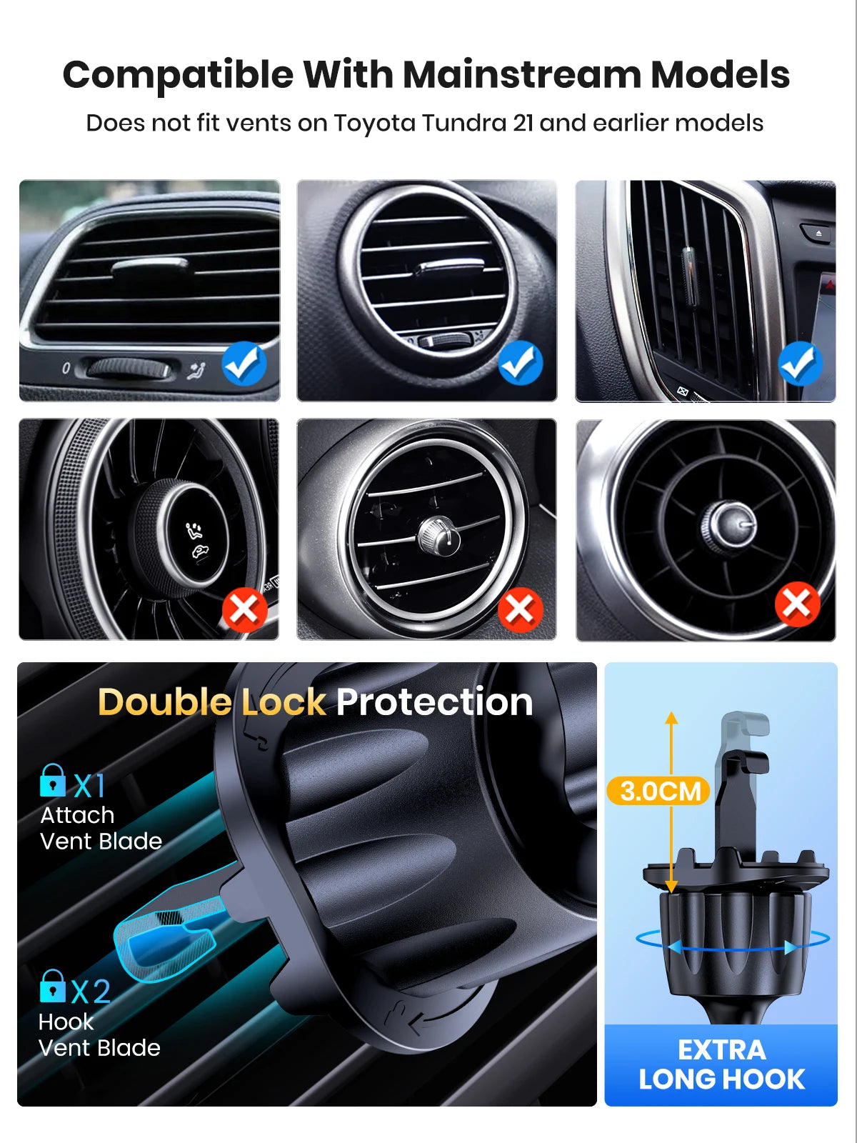Car Phone Holder Mount