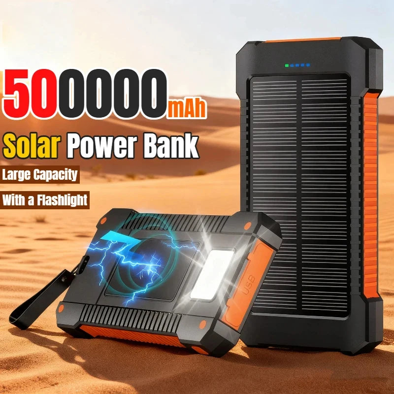 VIVO 50000mah Solar Power Bank Portable