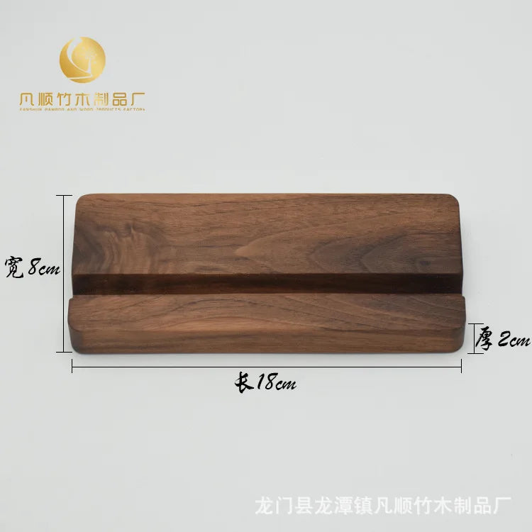 Solid Wood Cell Phone Rack Stand Holder