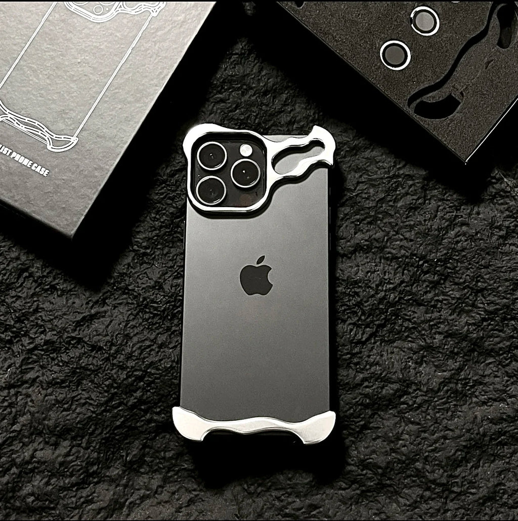 future style iPhone metal case two parts