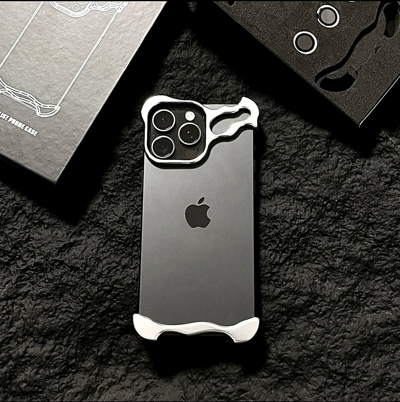future style iPhone metal case two parts