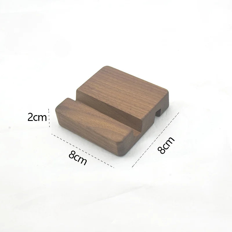 Solid Wood Cell Phone Rack Stand Holder