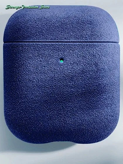 Italian Suede Leather Case For Airpods