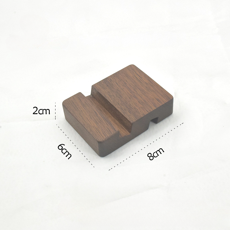 Solid Wood Cell Phone Rack Stand Holder