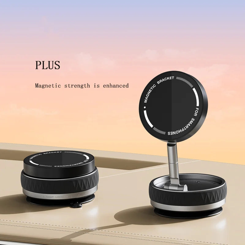 Suction Magnetic Car Phone Holder