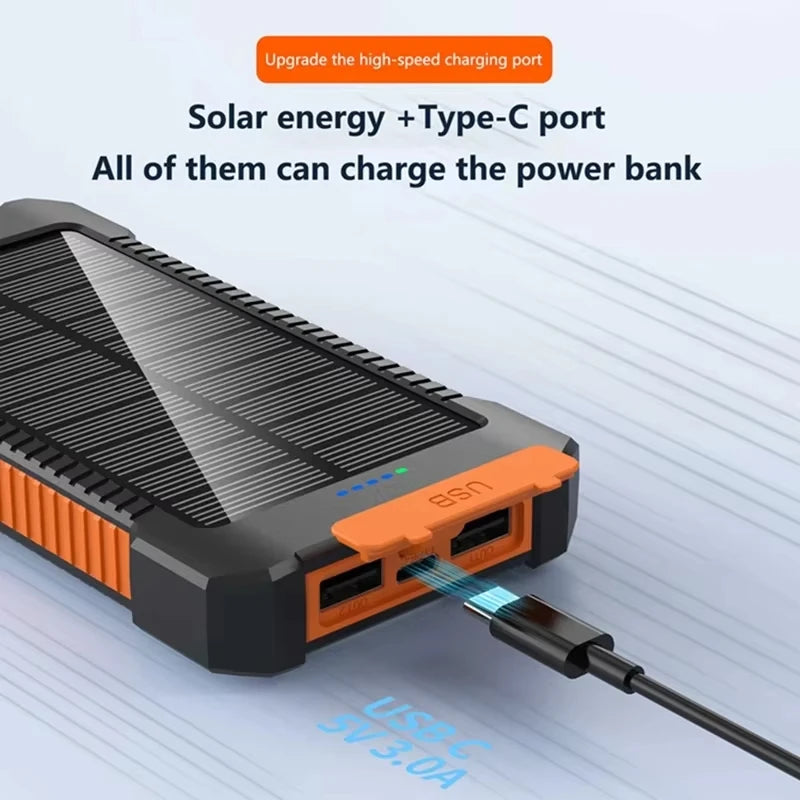 VIVO 50000mah Solar Power Bank Portable