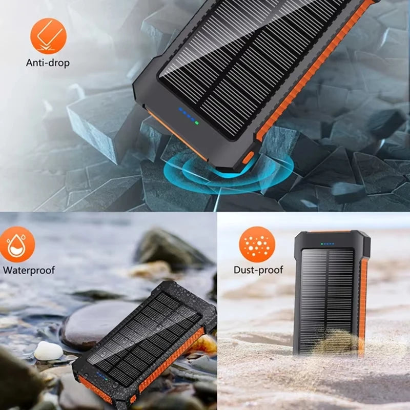 VIVO 50000mah Solar Power Bank Portable
