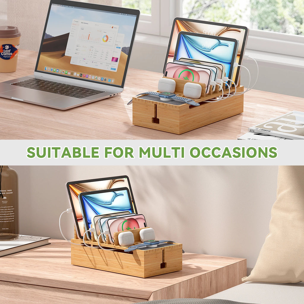 wood Charging Station