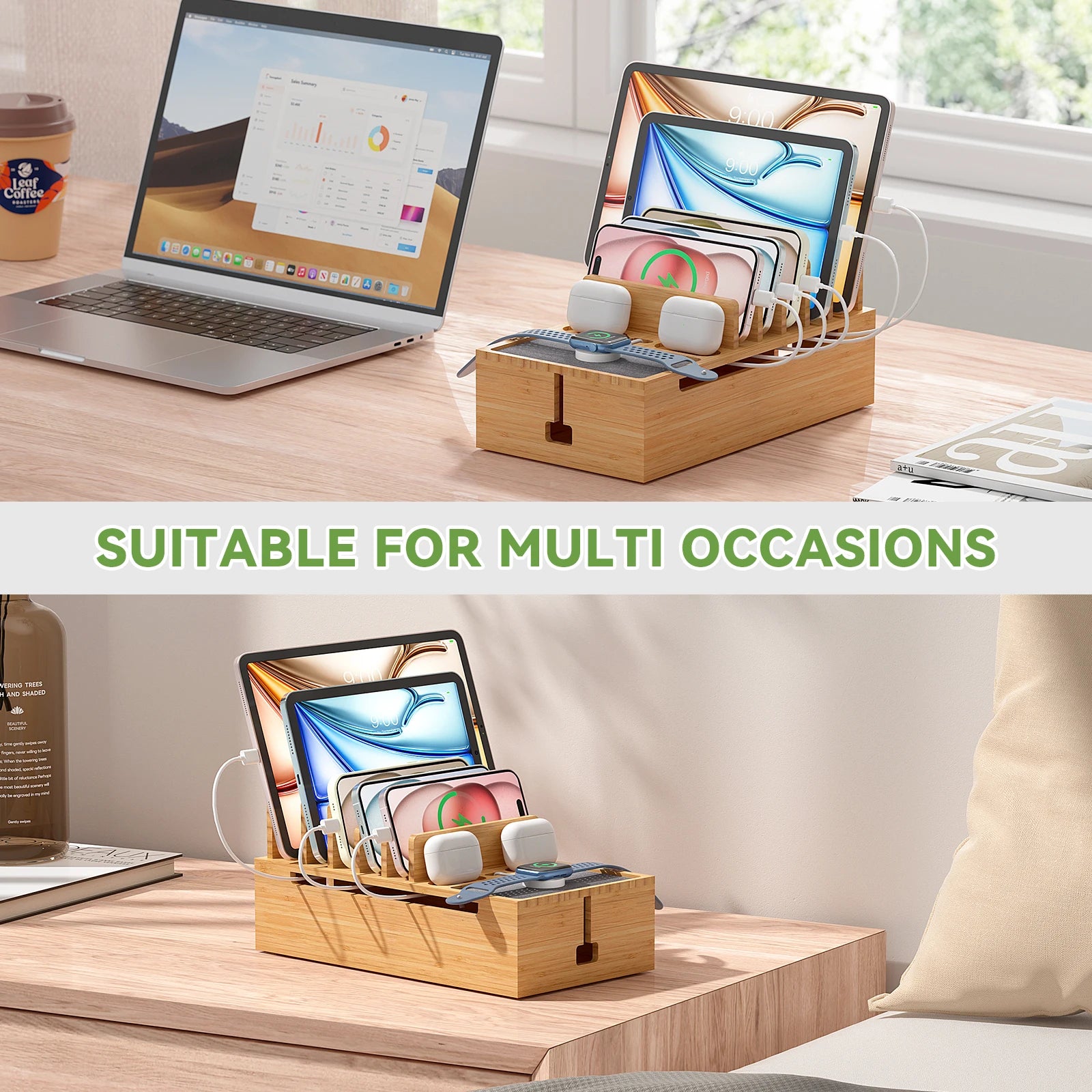 wood Charging Station