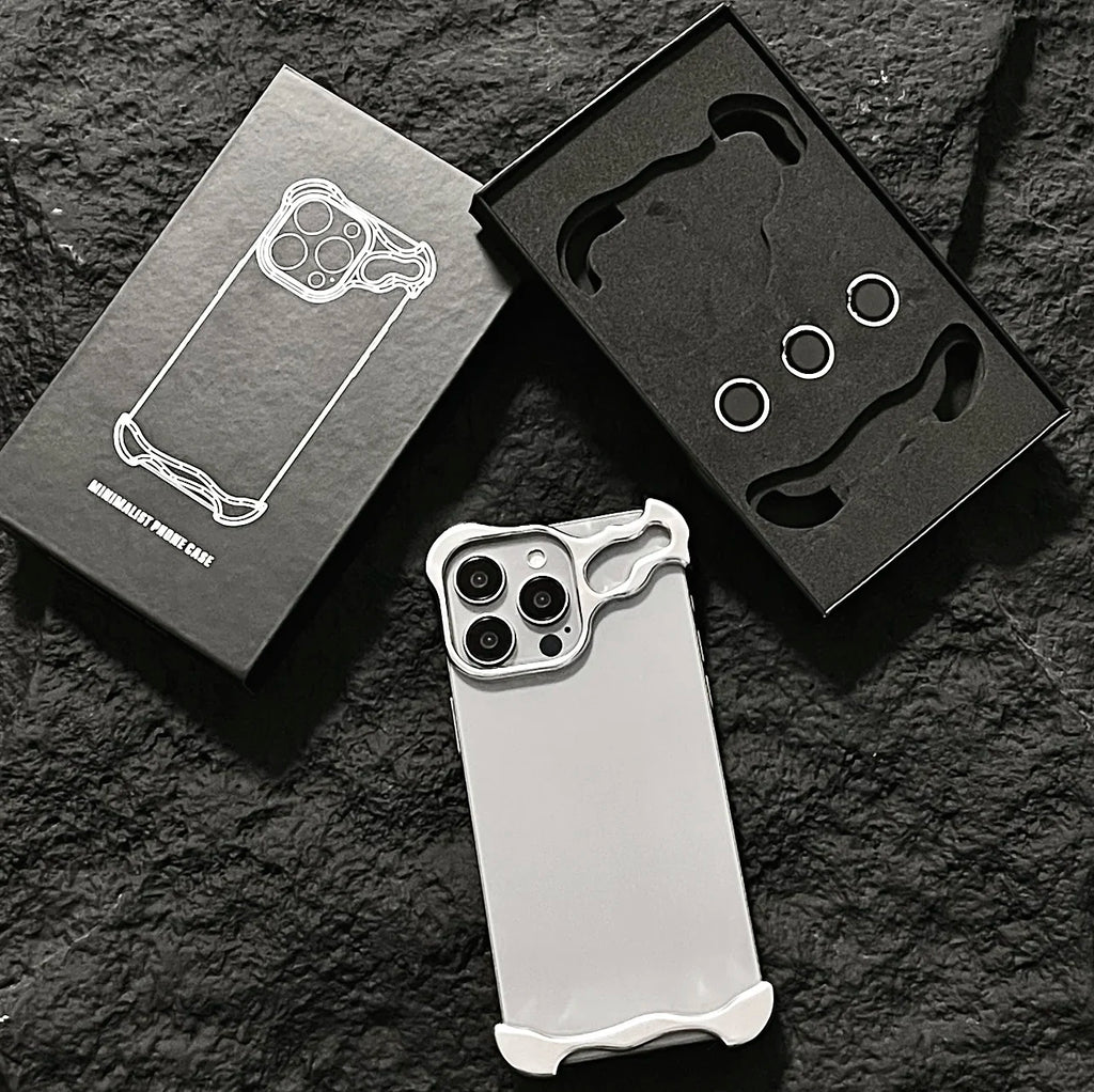 future style iPhone metal case two parts