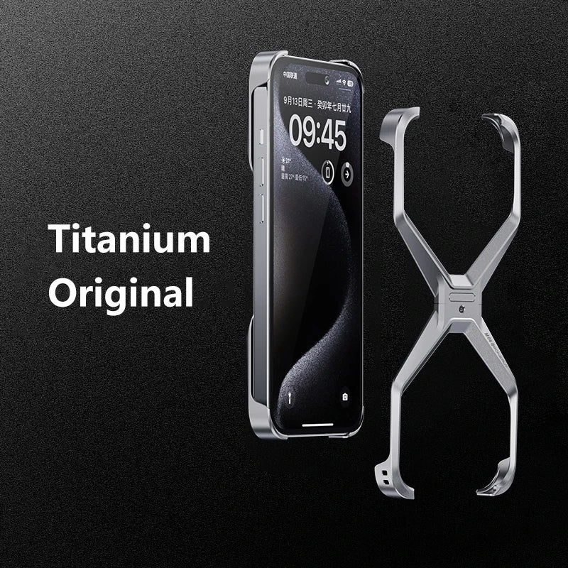 Luxury Aluminium Rimless Phone Case