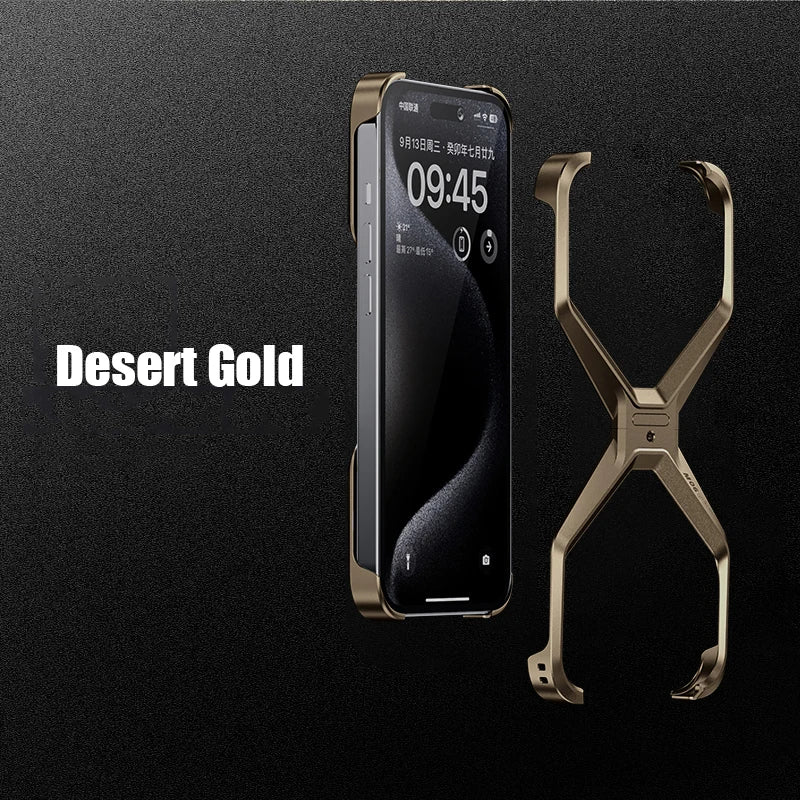 Luxury Aluminium Rimless Phone Case